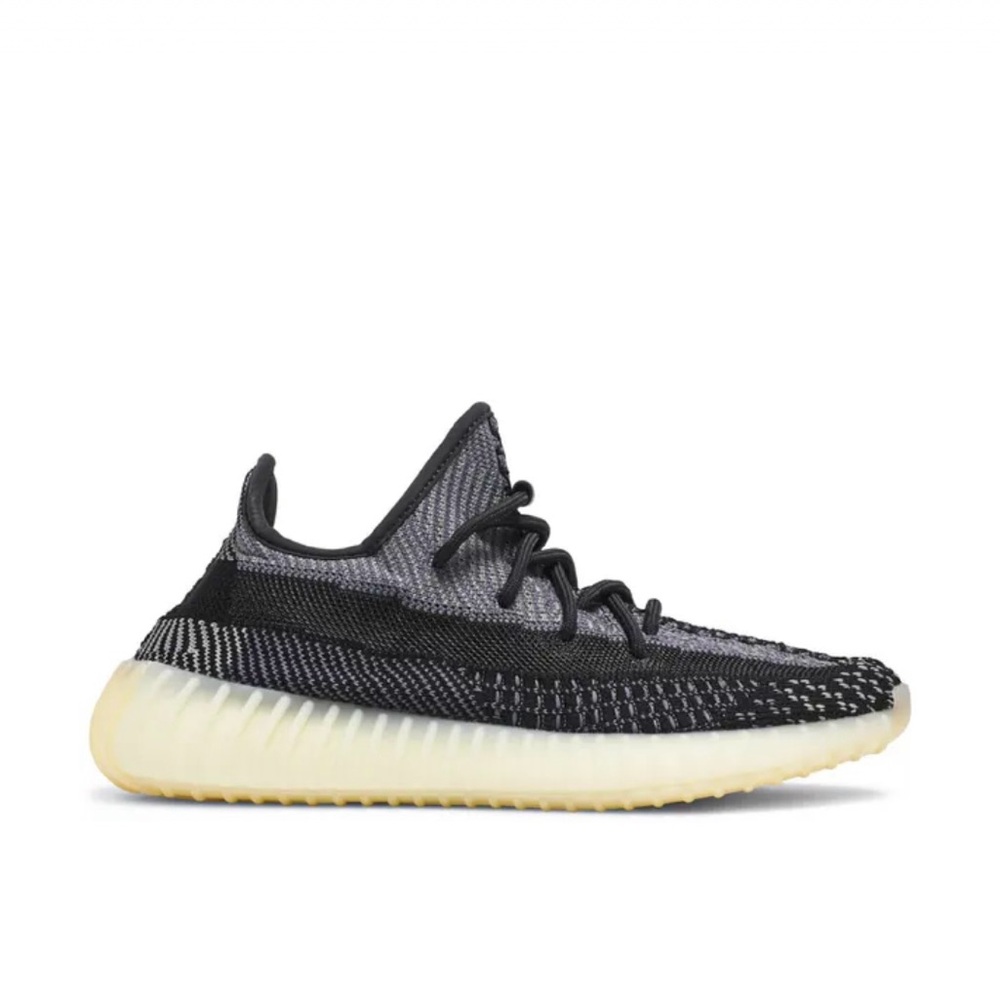 Authentic Yeezy Black and Cream Sneakers